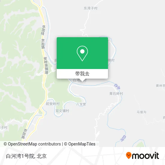 白河湾1号院地图