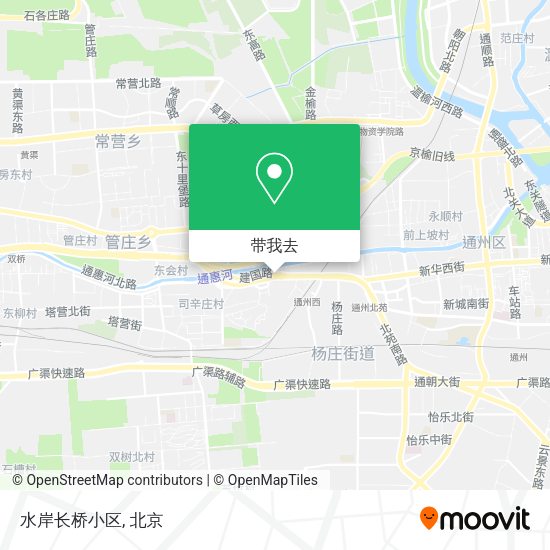 水岸长桥小区地图