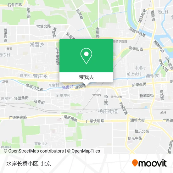 水岸长桥小区地图