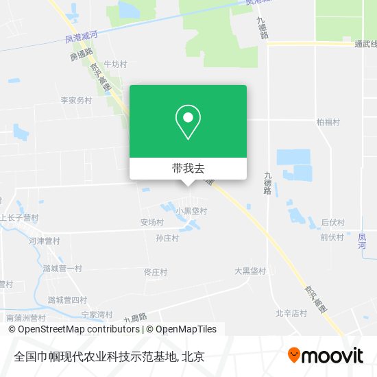 全国巾帼现代农业科技示范基地地图