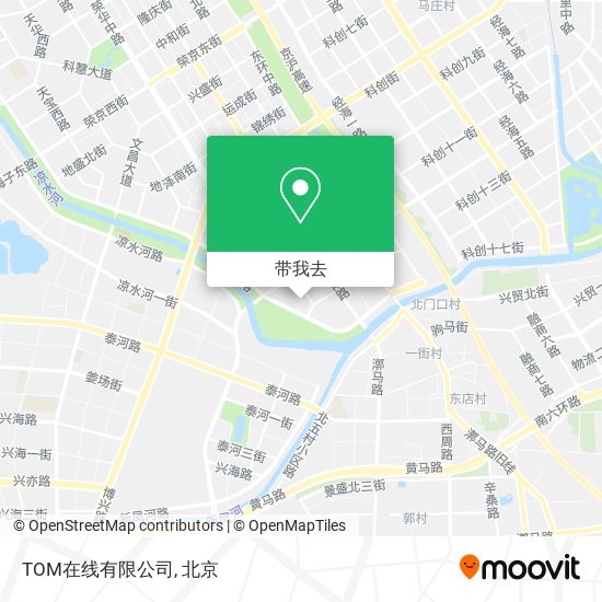 TOM在线有限公司地图
