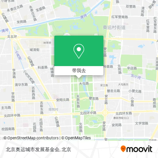 北京奥运城市发展基金会地图