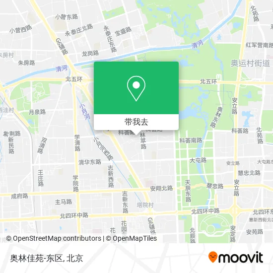 奥林佳苑-东区地图