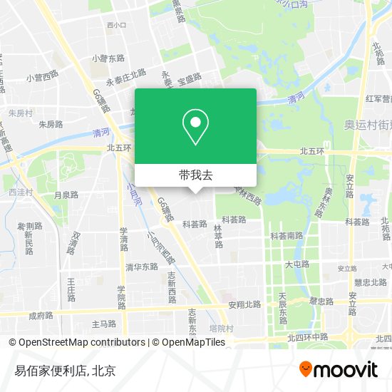 易佰家便利店地图
