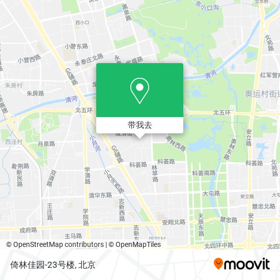 倚林佳园-23号楼地图