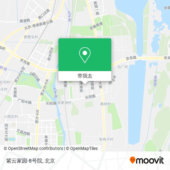 紫云家园-8号院地图