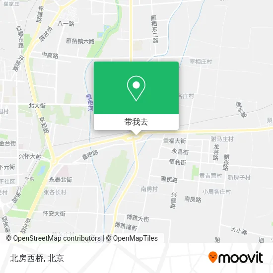 北房西桥地图