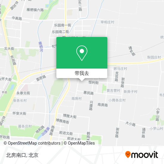 北房南口地图