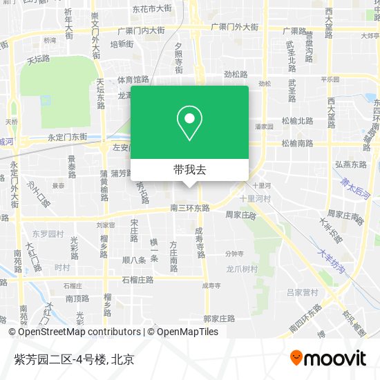 紫芳园二区-4号楼地图