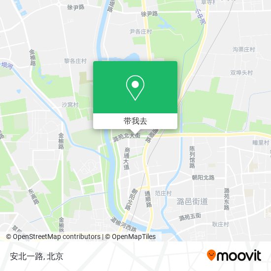 安北一路地图