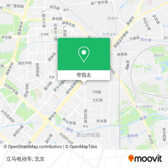 立马电动车地图