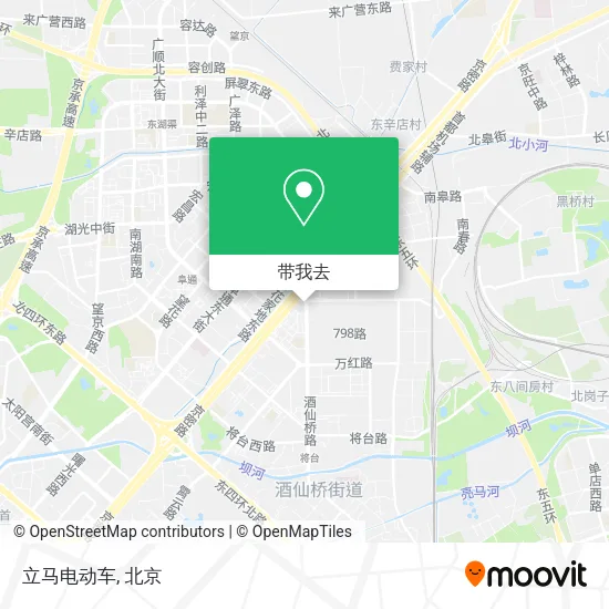 立马电动车地图