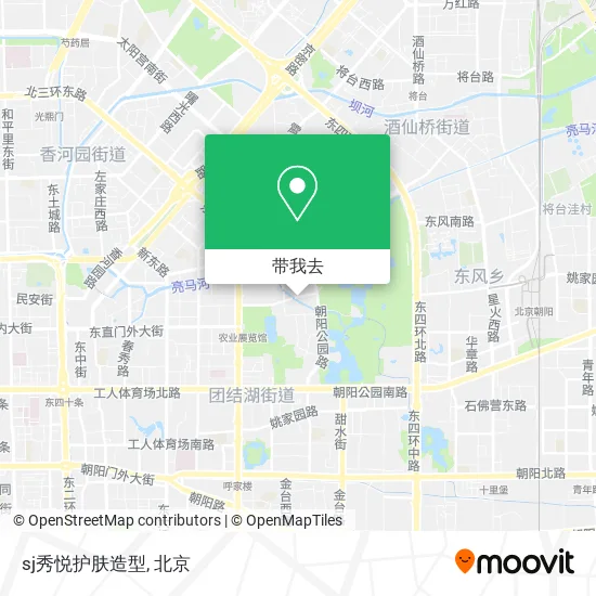 sj秀悦护肤造型地图