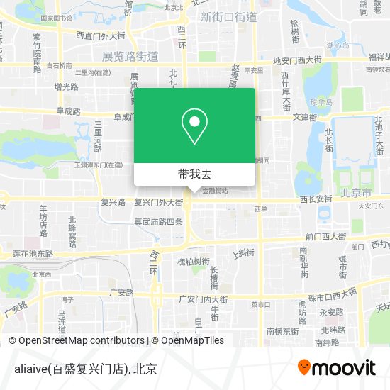 aliaive(百盛复兴门店)地图