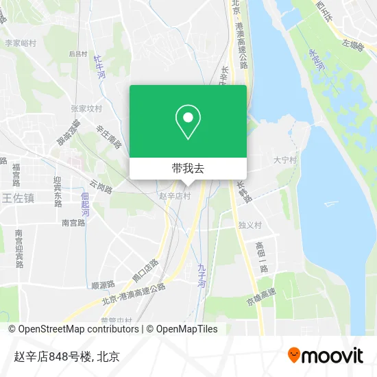 赵辛店848号楼地图
