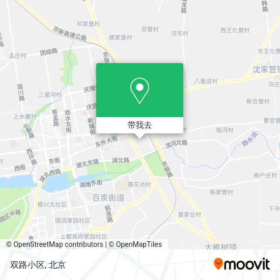 双路小区地图