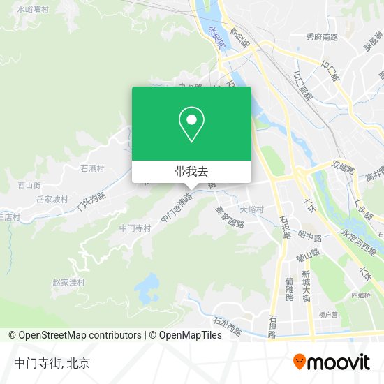 中门寺街地图