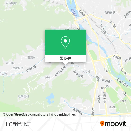 中门寺街地图