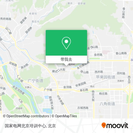 国家电网北京培训中心地图