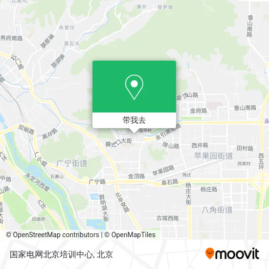 国家电网北京培训中心地图