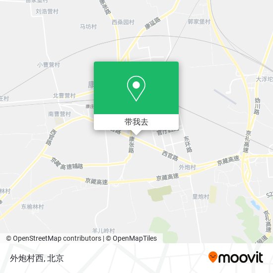 外炮村西地图