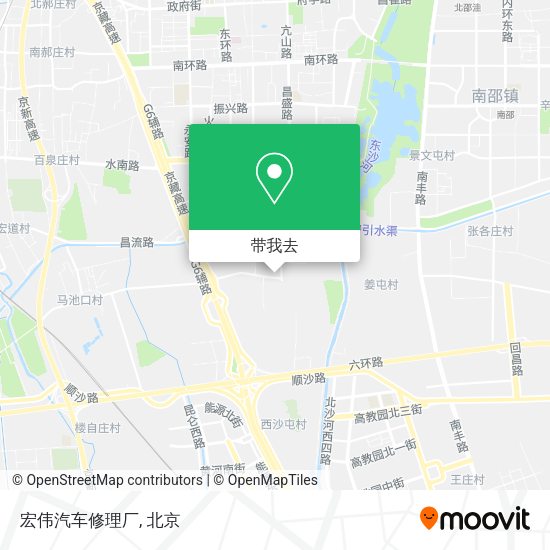 宏伟汽车修理厂地图