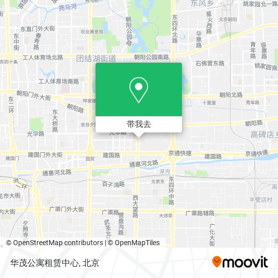 华茂公寓租赁中心地图