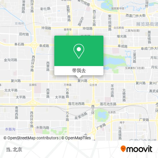 当地图