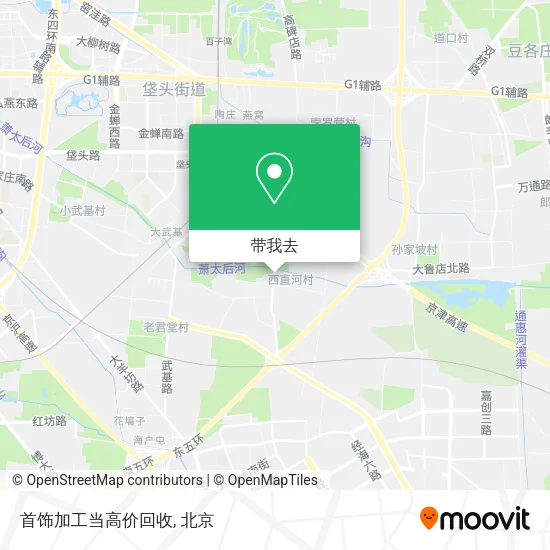 首饰加工当高价回收地图