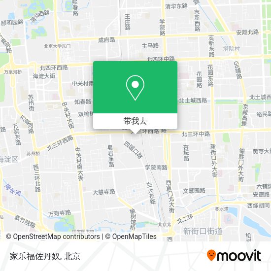 家乐福佐丹奴地图