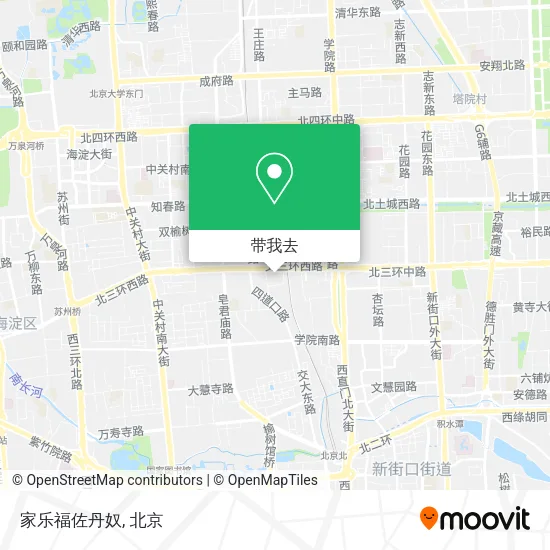家乐福佐丹奴地图