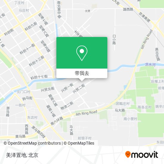美泽置地地图