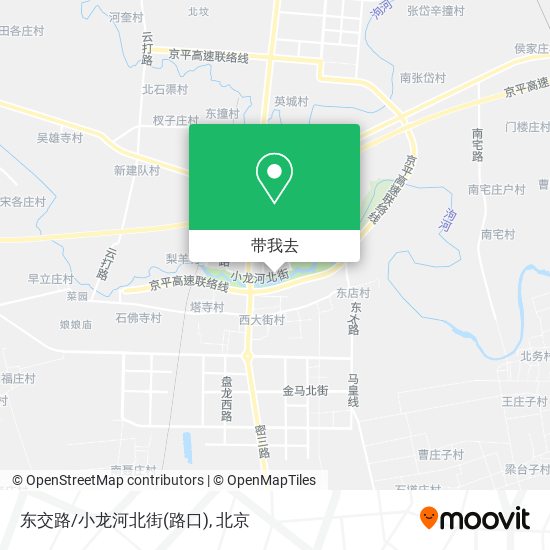 东交路/小龙河北街(路口)地图