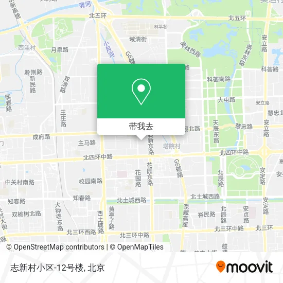 志新村小区-12号楼地图