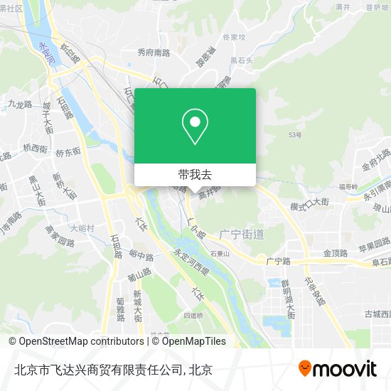 北京市飞达兴商贸有限责任公司地图