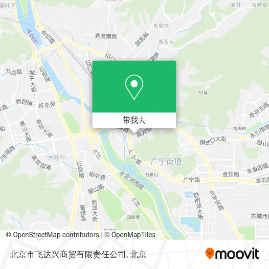 北京市飞达兴商贸有限责任公司地图