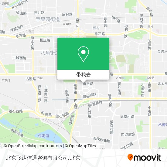 北京飞达信通咨询有限公司地图