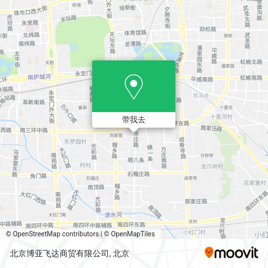 北京博亚飞达商贸有限公司地图