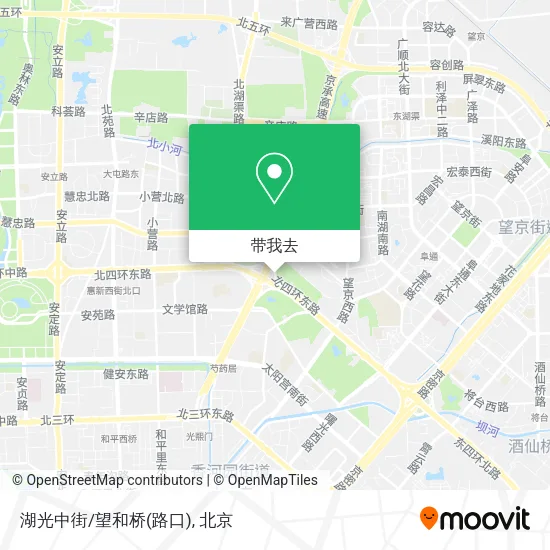 湖光中街/望和桥(路口)地图