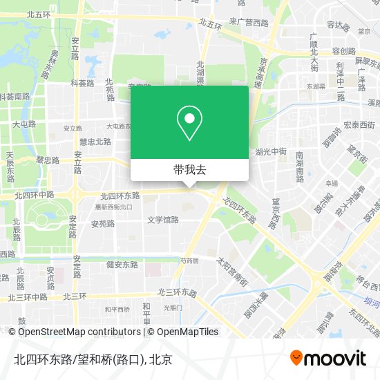 北四环东路/望和桥(路口)地图