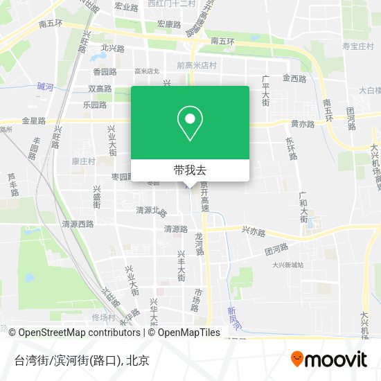 台湾街/滨河街(路口)地图