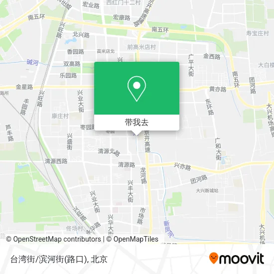 台湾街/滨河街(路口)地图