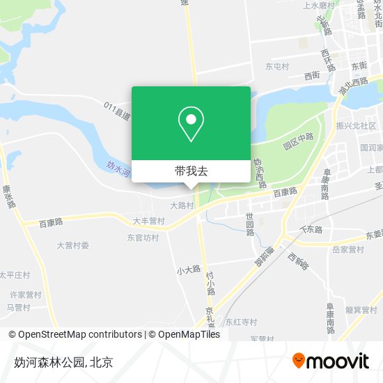 妫河森林公园地图
