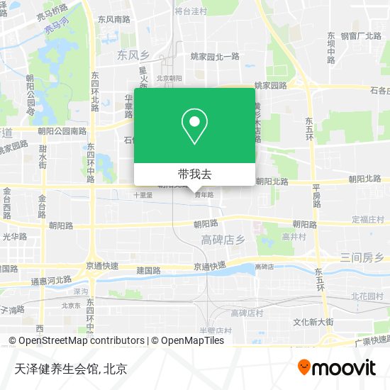 天泽健养生会馆地图