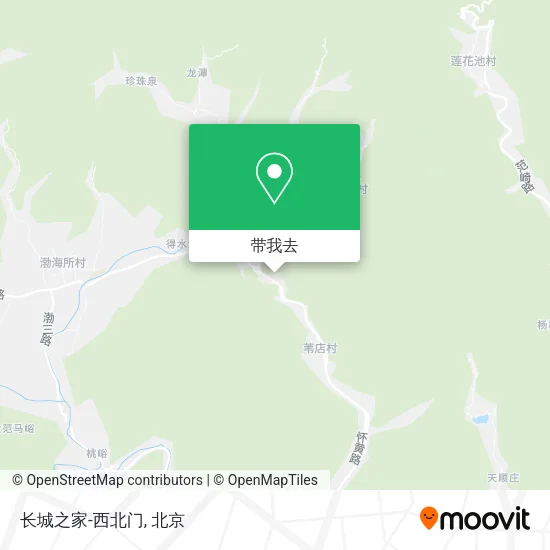 长城之家-西北门地图