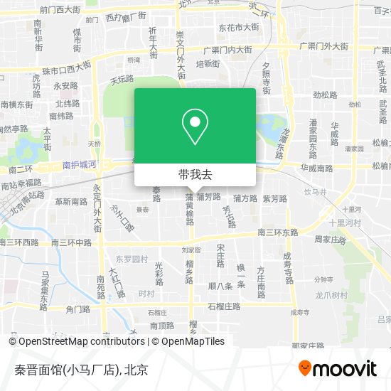 秦晋面馆(小马厂店)地图