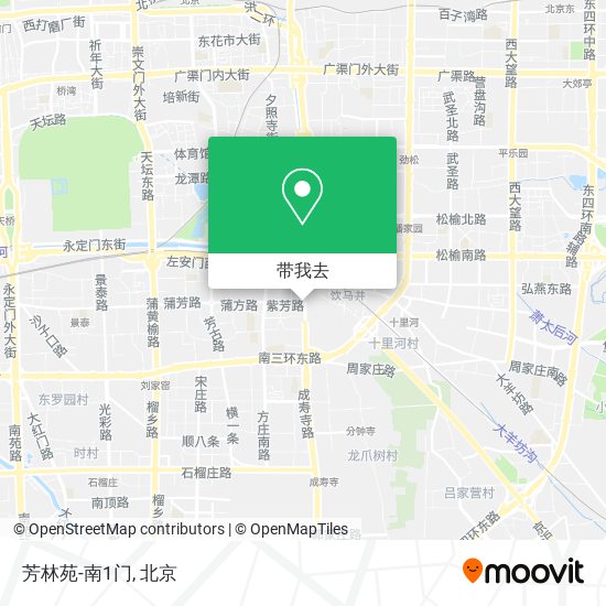 芳林苑-南1门地图