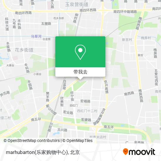 marhubarton(乐家购物中心)地图