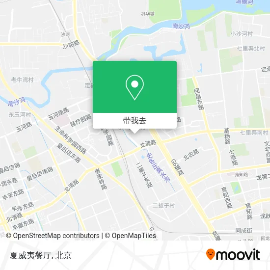 夏威夷餐厅地图
