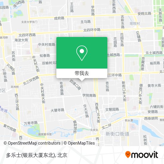 多乐士(银辰大厦东北)地图